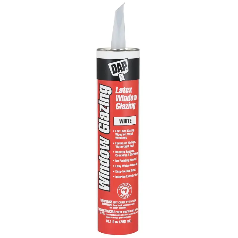 Dap Latex Window Glazing 10.1 Oz. White 1
