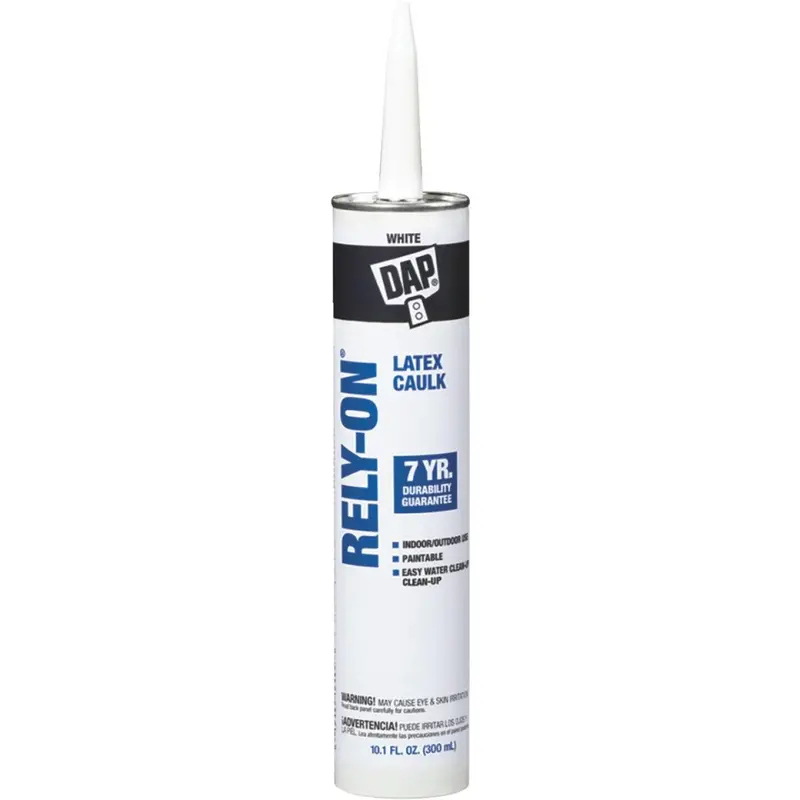 Dap Rely-On 10.1 Oz. White Vinyl Latex Caulk 1