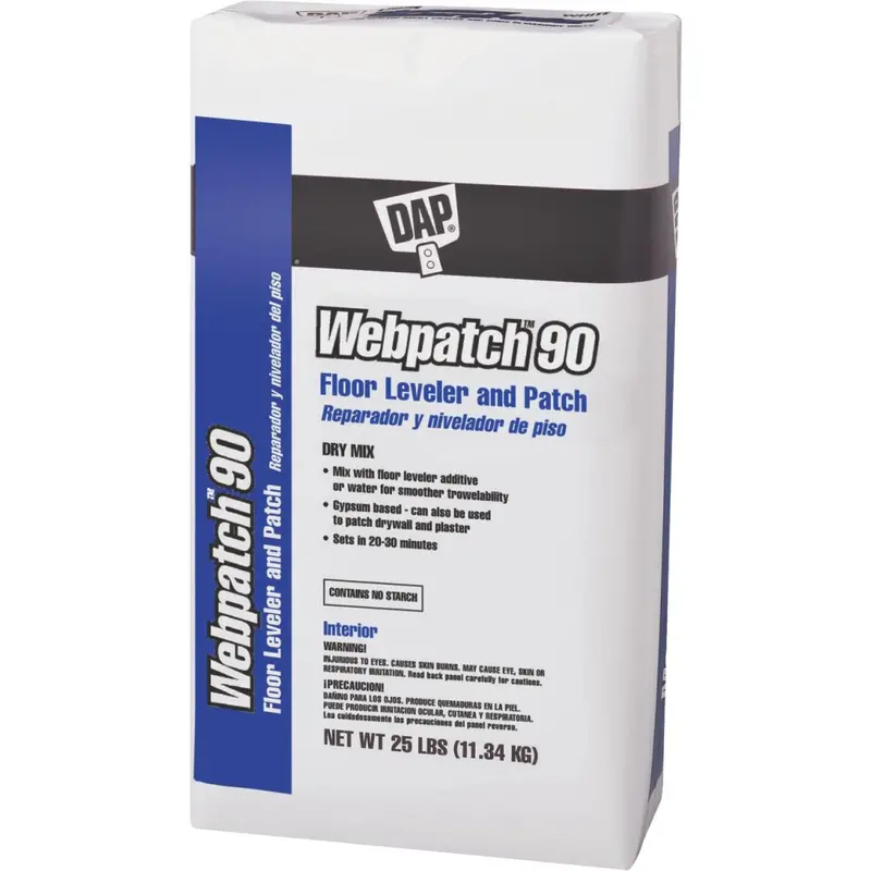 Dap Webpatch 90 Floor Leveler And Patch, Off White, 25 Lbs. 1