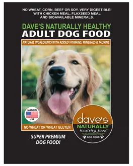Dave's Naturally Healthy Dry Dog Food 1