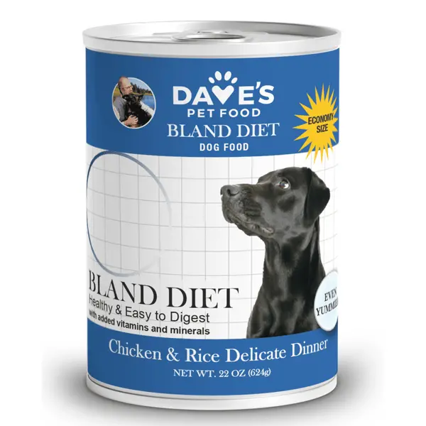 Dave's Pet Food Restricted Diet Bland For Dogs – Chicken And Rice 1