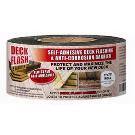 Deck Flash Barrier, 3-In. X 75-Ft. 1