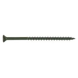 Deck Plus Self-Drilling Screws, Star, Green Ceramic, 1-5/8-In. X #8, 1-Lb. 1