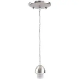 Decorative Mini Pendant Light Kit, Nickel 1
