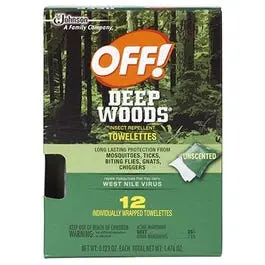 Deep Woods Towelettes, 12-Ct. 1