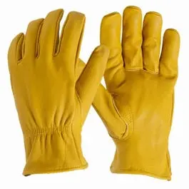 Deerskin Gloves, Elastic Wrist, Men's Medium 1