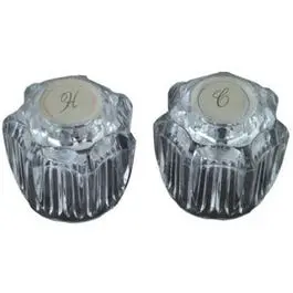 Delta Kitchen & Lavatory Faucet Handle, Crystal 1