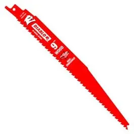 Demo Demon Reciprocating Blades, Nail Embedded Wood, 9-In. X 6-12Tpi, 25-Pk. 1