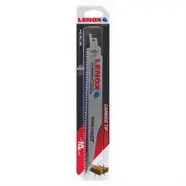 Demolition Reciprocating Saw Blade, Carbide Tipped, 6 Tpi, 9-In. 1