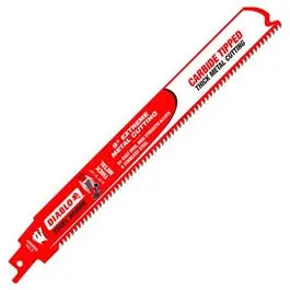 Demon Reciprocating Blade, Thick Metal, Carbide-Tipped, 9-In. 1