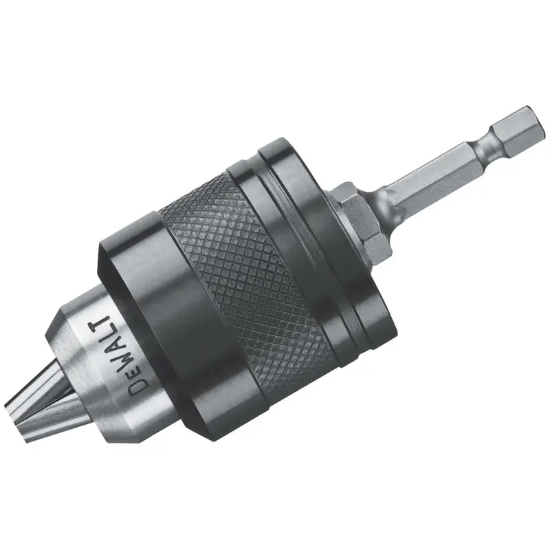 Dewalt 1/4 In. Quick Connet To 3/8 In. Keyless Impact Chuck Adapter 1