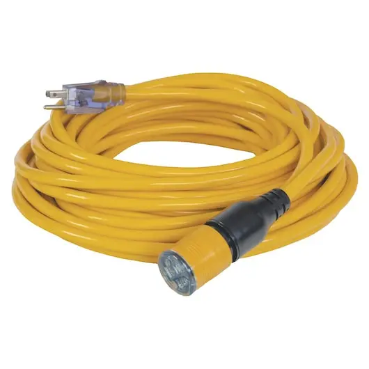 Dewalt 12/3 Lighted Locking Cgm Extension Cord 1