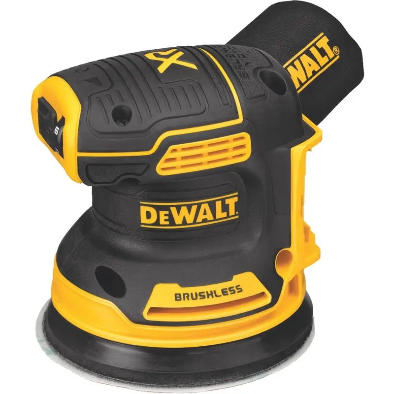 Dewalt 20 Volt Max Xr Lithium-Ion 5 In. Brushless Random Orbit Cordless Finish Sander (Bare Tool) 1