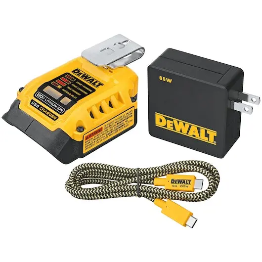 Dewalt 20V Max*/Flexvolt ® 5 Amp Usb Charging Kit 1