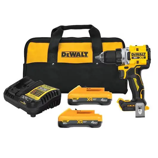 Dewalt 20V Max* Xr® Brushless Cordless 1/2 In. Drill/Driver Kit With Dewalt Powerpack™ Batteries 1