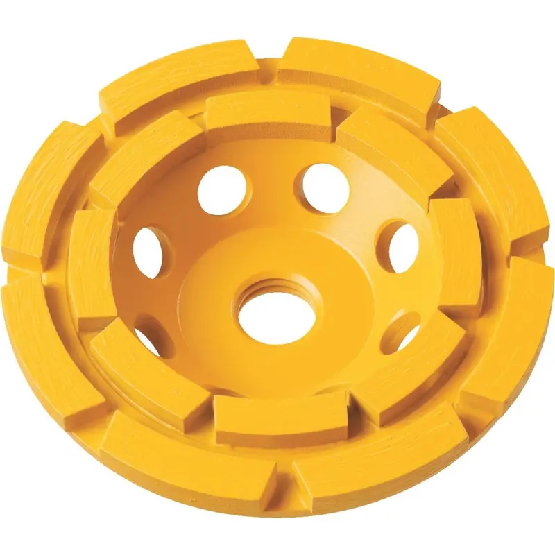 Dewalt 4 In. Segmented Double Row Masonry Cup Wheel 1