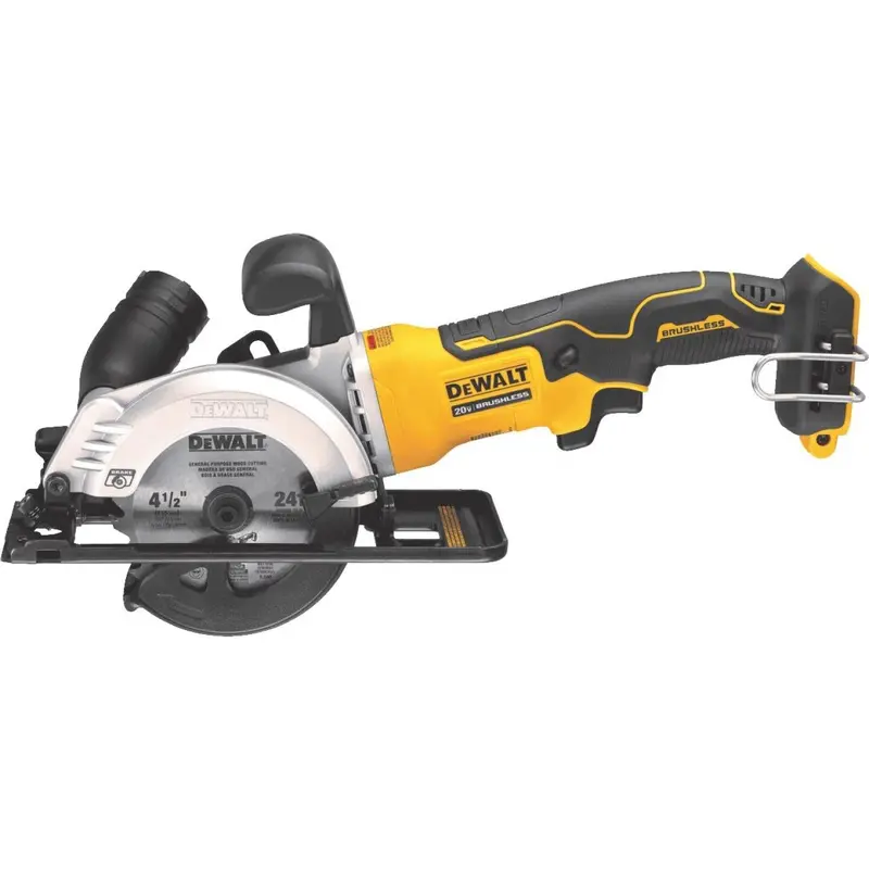 Dewalt Atomic 20-Volt Max Lithium-Ion Brushless 4-1/2 In. Cordless Circular Saw (Bare Tool) 1