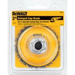 Dewalt Carbon Steel Crimped Wire Cup Brush 1