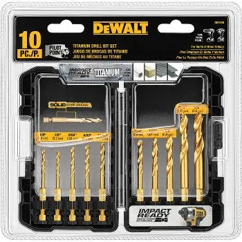 Dewalt Dd5160 10Pc Impact Bit Set 1