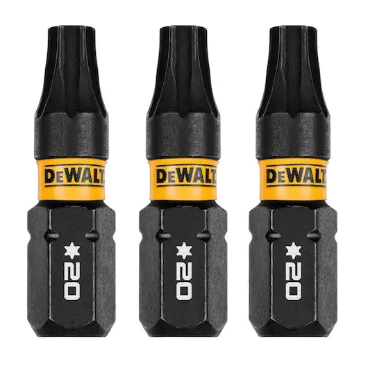 Dewalt® Elite Series 1 In. Bits For T20 (3 Pk) 1
