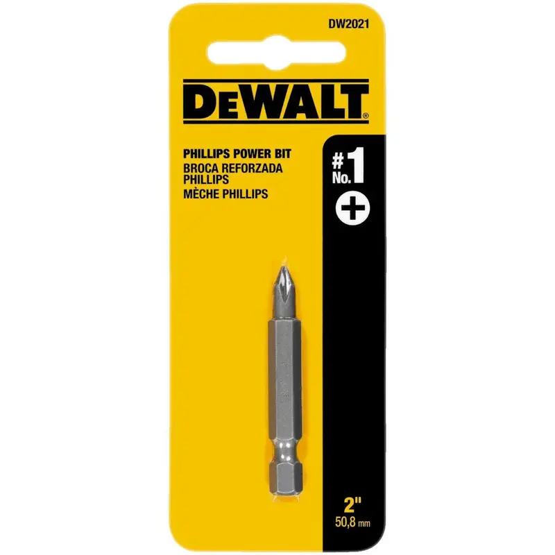 Dewalt Phillips #1 2 In. Power Screwdriver Bit 1