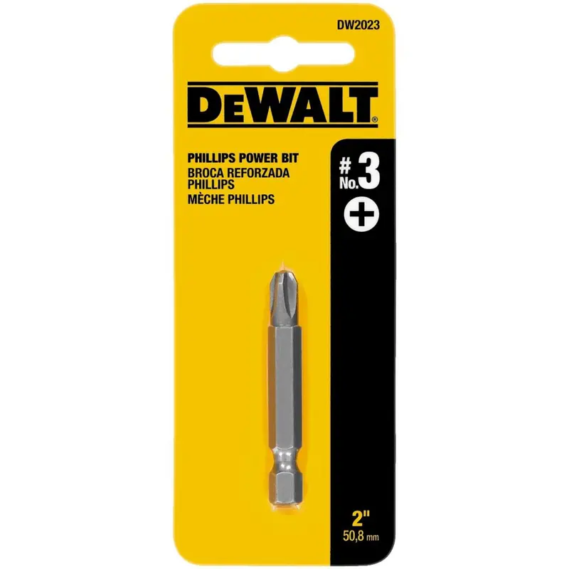 Dewalt Phillips #3 2 In. Power Screwdriver Bit 1