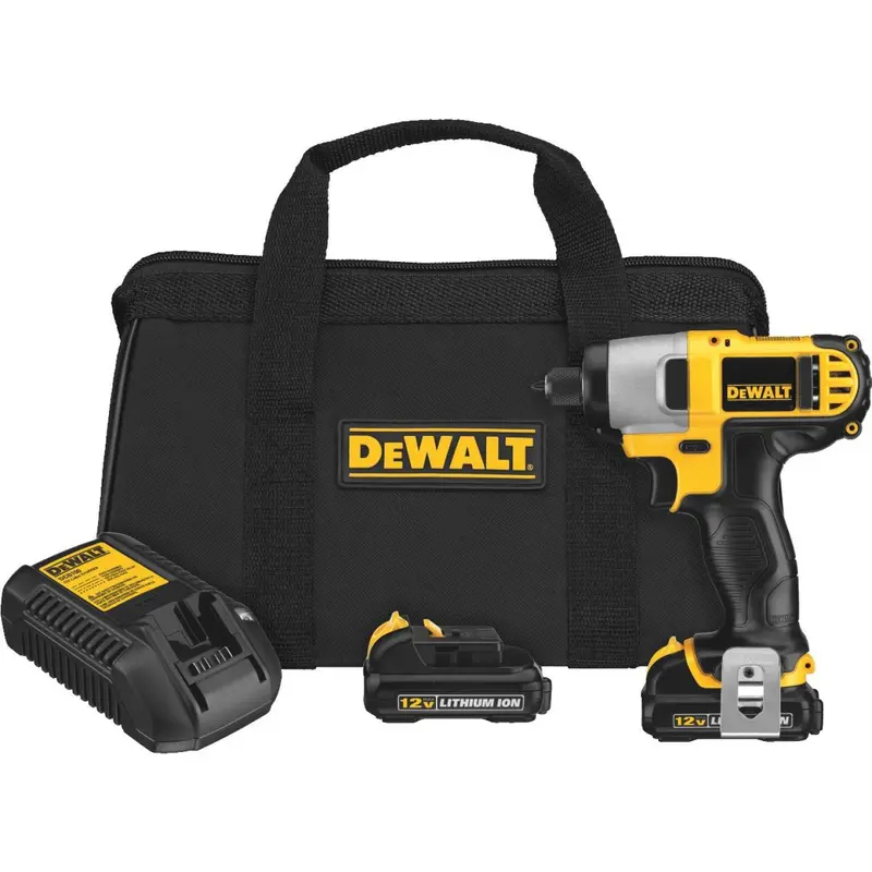 Dewalt Xtreme 12V Max Xr Lithium-Ion 1/4 In. Hex Brushless Cordless Impact Driver Kit 1