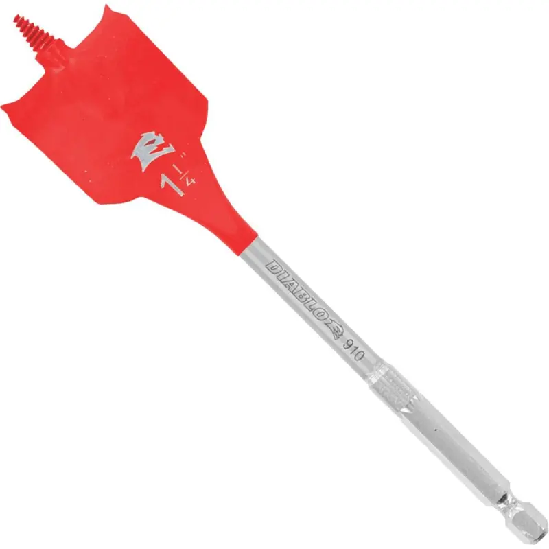 Diablo 1-1/4 In. X 6 In. Speedemon Spade Bit (2-Pack) 1
