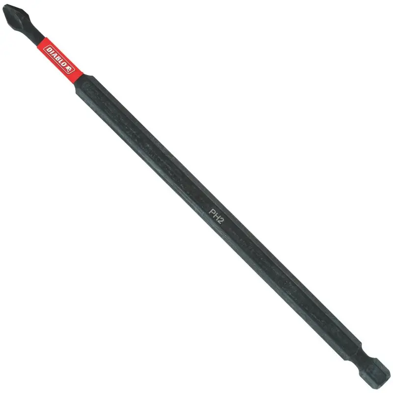 Diablo #2 Phillips 6 In. Power Impact Screwdriver Bit 1