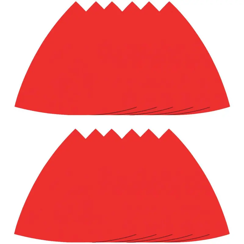 Diablo 3-1/8 In. 80/120/220 Grit Oscillating Detail Triangle Sandpaper Assorted Pack (12-Pieces) 1