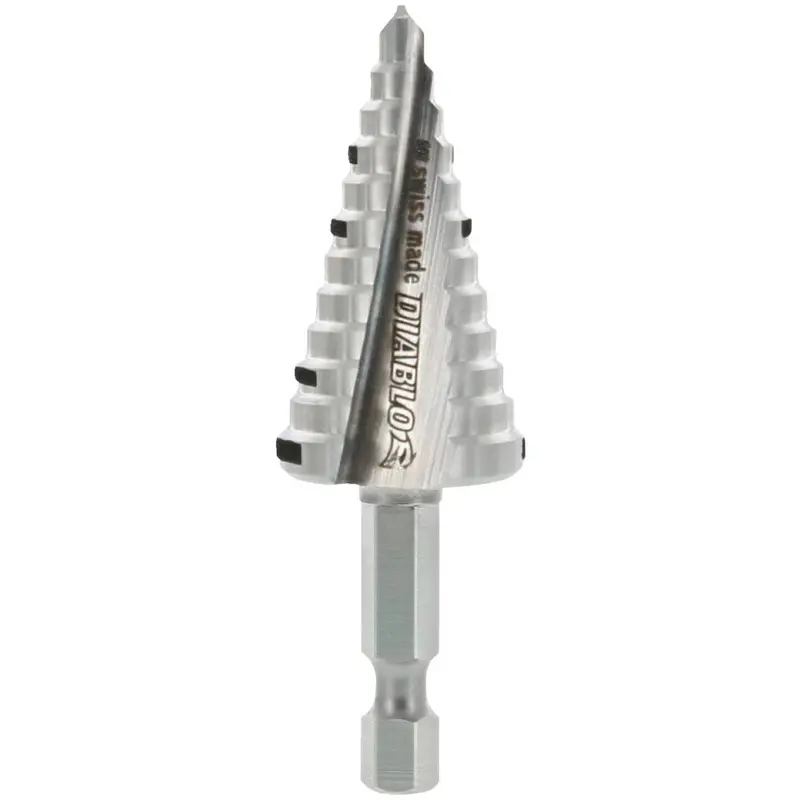 Diablo 3/8 In. - 7/8 In. Impact Step Drill Bit, 12 Steps 1