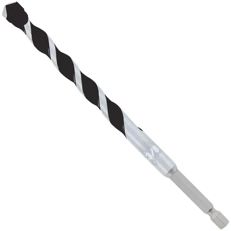 Diablo 3/8 In. X 6 In. Carbide-Tipped Multi-Material Rotary Hammer Drill Bit 1