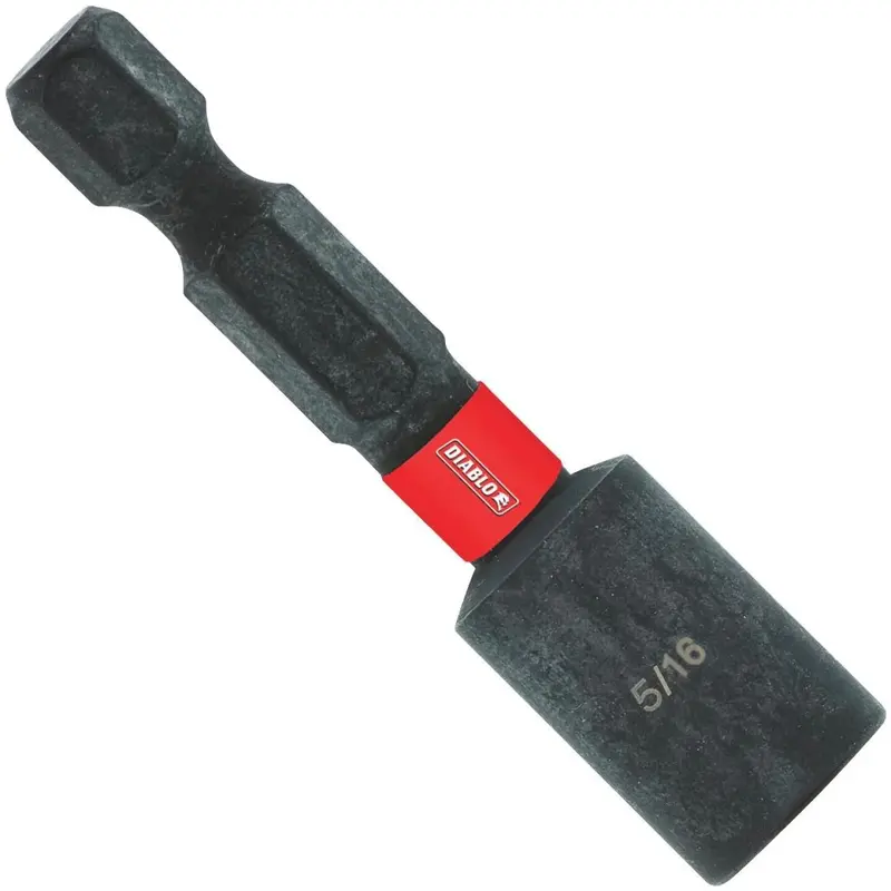 Diablo 5/16 In. X 1-7/8 In. Magnetic Impact Nutdriver 1