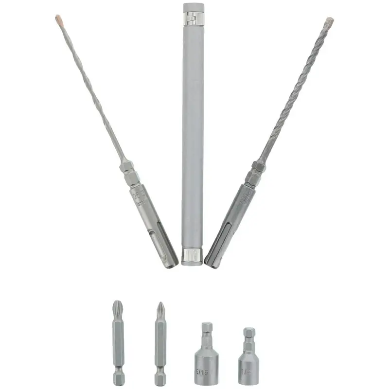 Diablo Concrete Anchor Drive Masonry Drill Bit Set (7-Piece) 1