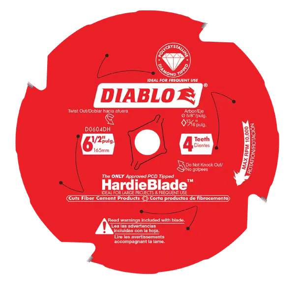 Diablo Hardieblade™ Saw Blade For Fiber Cement 1