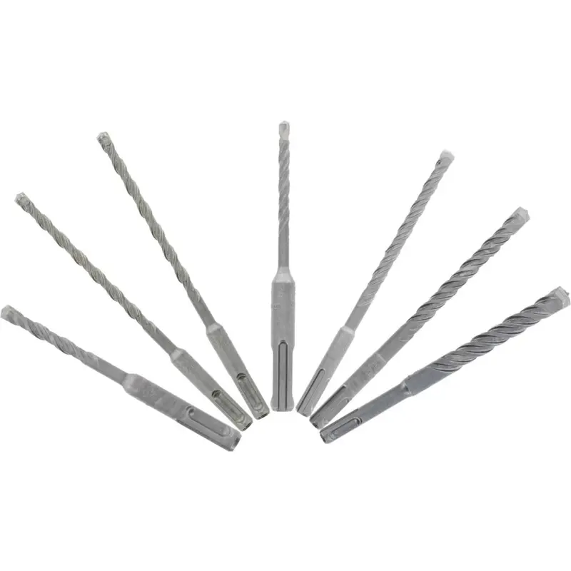 Diablo Rebar Demon Sds-Plus 4-Cutter Carbide Head Masonry Drill Bit Set (7-Piece) 1