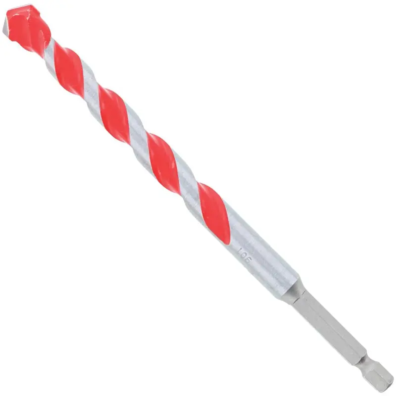 Diablo Speedemon 7/16 In. X 6 In. Red Granite Carbide Rotary Hammer Drill Bit 1
