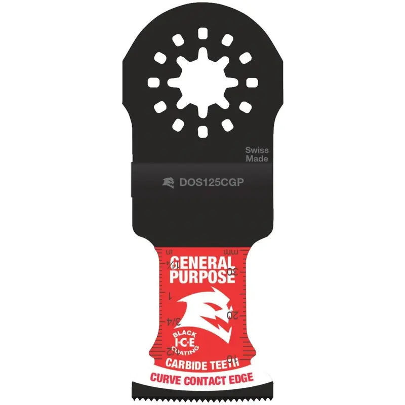 Diablo Starlock 3-1/8 In. Carbide Oscillating Blade For General Purpose Cuts 1