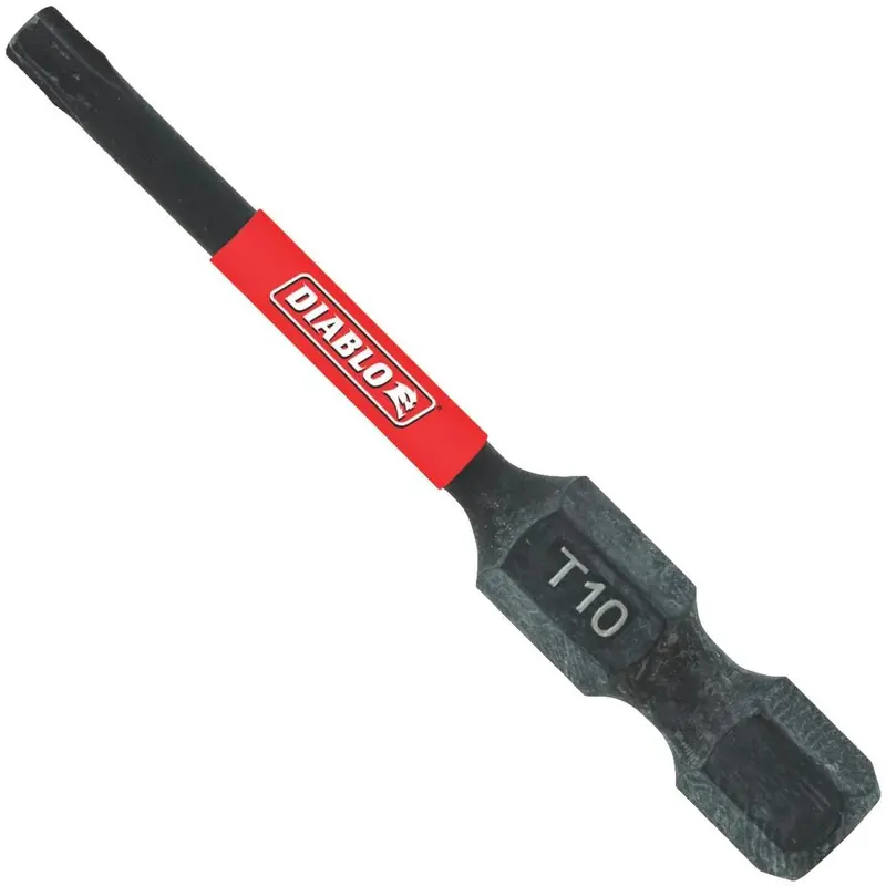 Diablo T10 Torx 2 In. Power Impact Screwdriver Bit 1