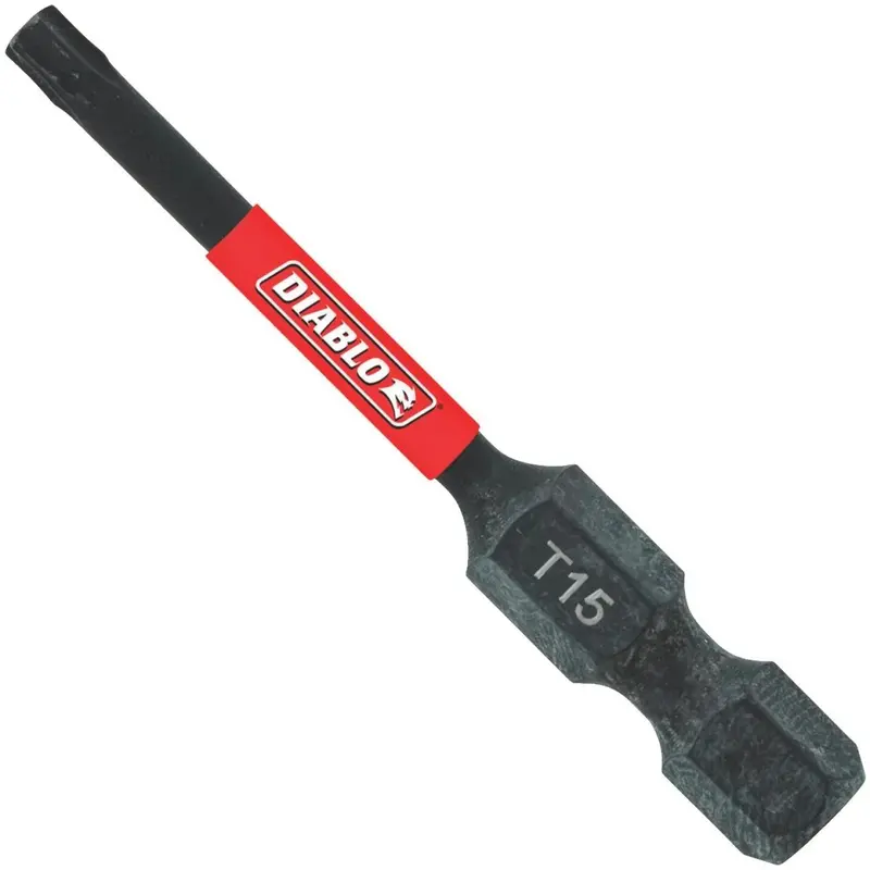Diablo T15 Torx 2 In. Power Impact Screwdriver Bit 1