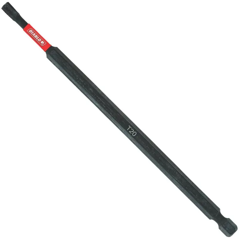 Diablo T20 Torx 6 In. Power Impact Screwdriver Bit 1
