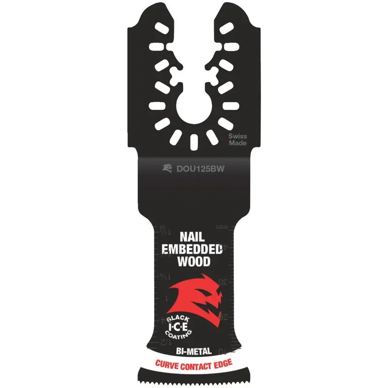 Diablo Universal Fit 1-1/4 In. Bi-Metal Oscillating Blade For Nail-Embedded Wood 1