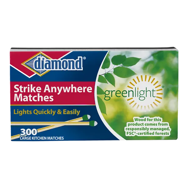 Diamond® Greenlight Strike Anywhere Kitchen Matches 1