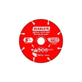 Diamond Metal Cut-Off Wheel, 5-In. 1