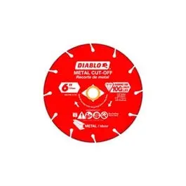 Diamond Metal Cut-Off Wheel, 6-In. 1