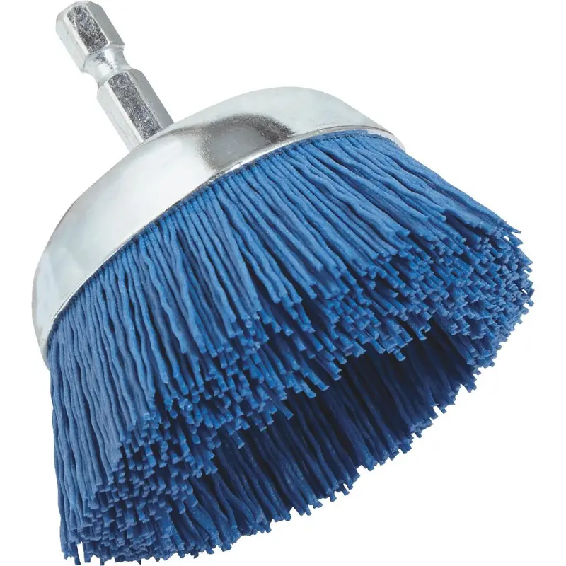 Dico Nyalox 2-1/2 In. Fine Drill-Mounted Wire Brush 1