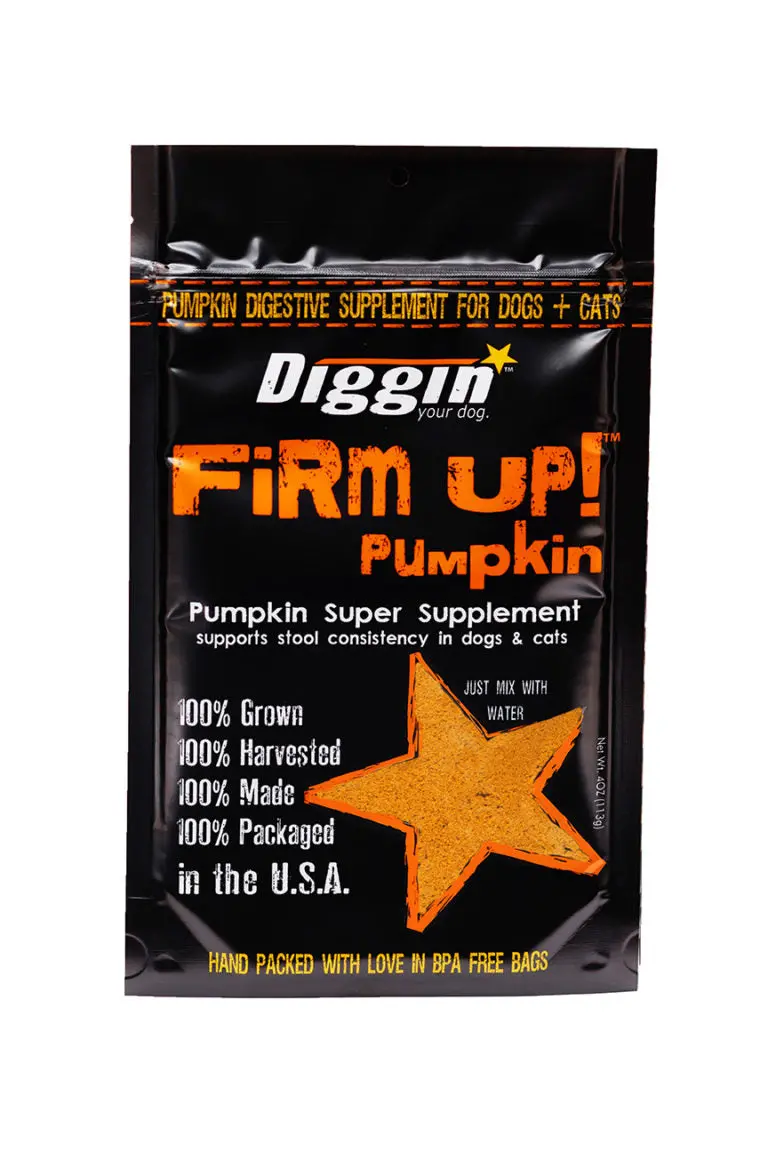 Diggin Your Dog Firm Up! Pumpkin Super Supplement 1