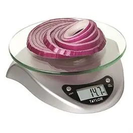 Digital Kitchen Scale, Silver, 6.6-Lb. Capacity 1