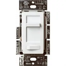 Dimmer Switch, White, 150-Watt 1