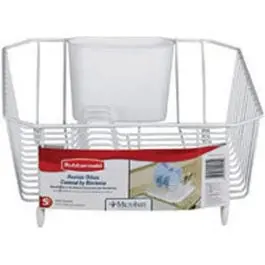 Dish Drainer, Twin-Sink, White Wire 1